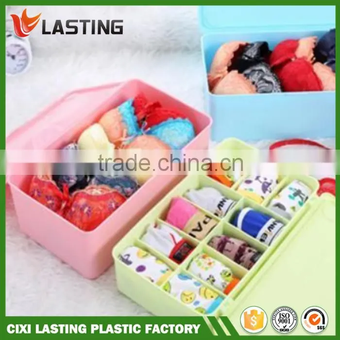 2015 new Foldable Non-Woven 11 grid underwear socks storage organizer