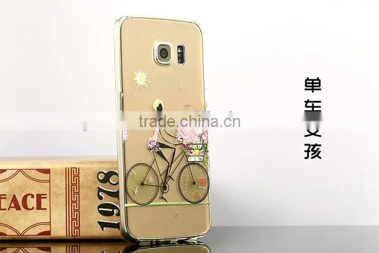 Exquisite Transparent Coloured Drawing Silicone Soft Case for Samsung