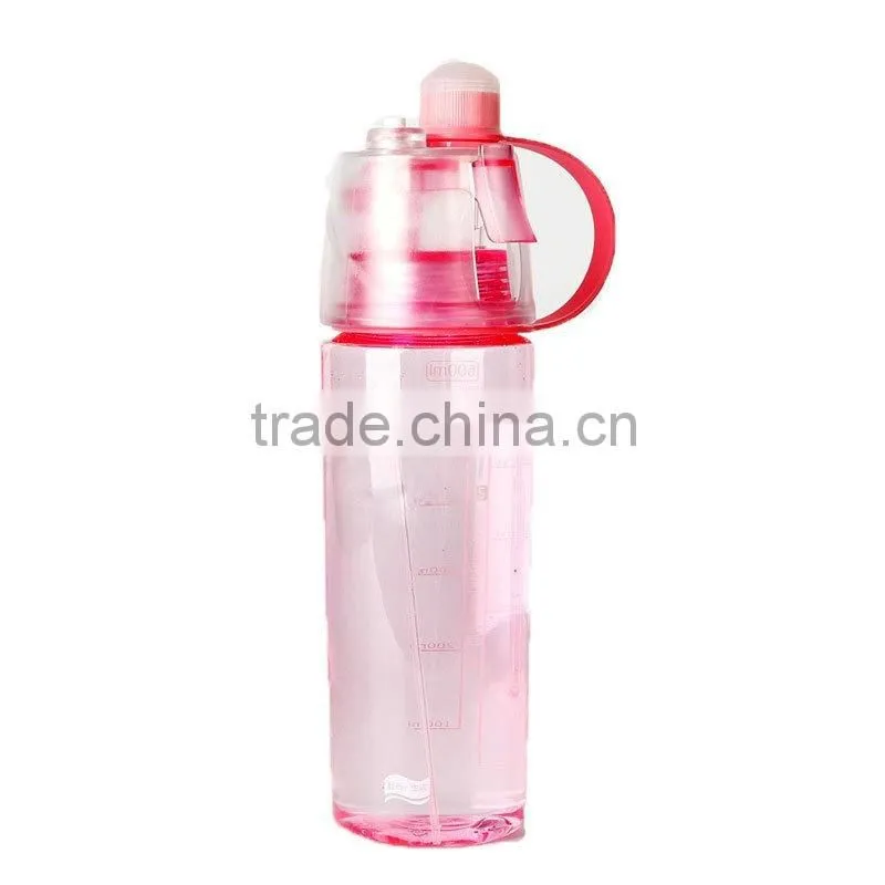 Sport Drinking and Misting Spray Water Bottle, Outdoor Sport Drinking, BPA