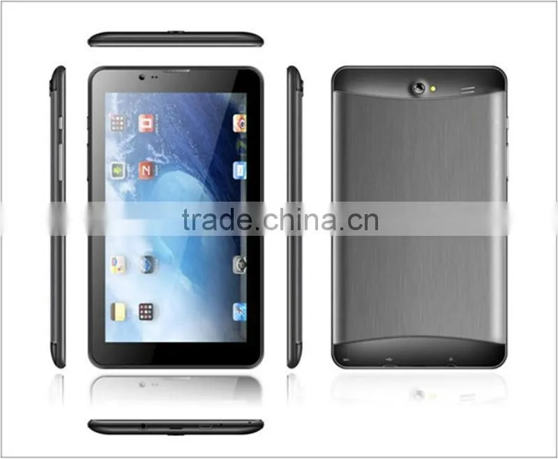 Chinese factory Best seller 7 inch Dual core Android tablePC with two sim card slots