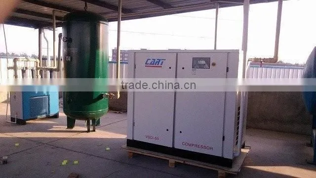 Most efficient inverter air compressors screw air compressor with air dryer
