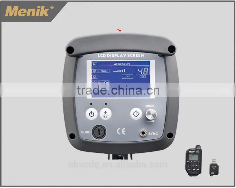 CLD portable studio flash with LCD display,photography studio lighting