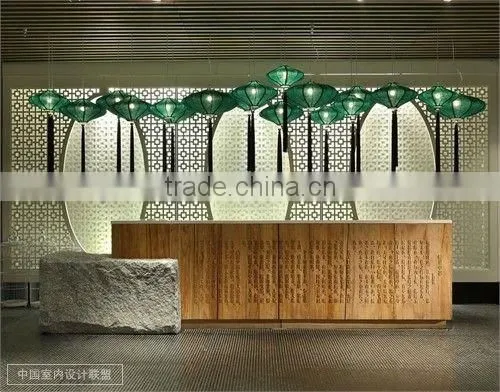 Chinese style red lantern,hotel club teahouse droplight
