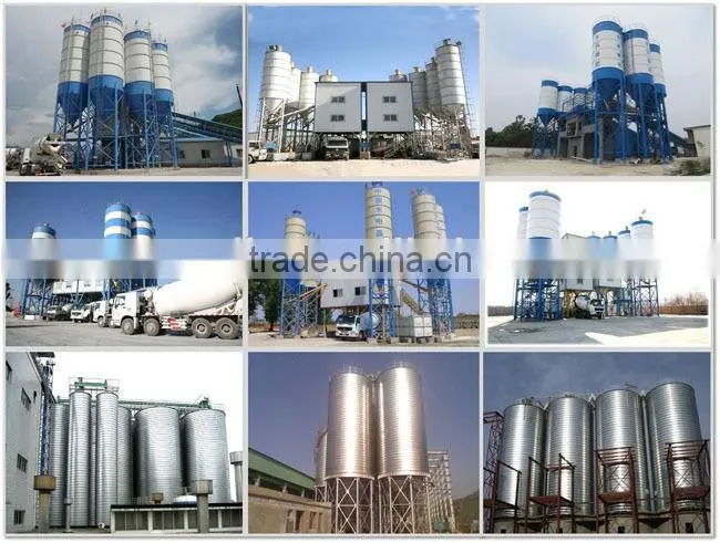 SRON Bolt Assembly 60ton Gypsum Silo Used for Concrete Batching Plant