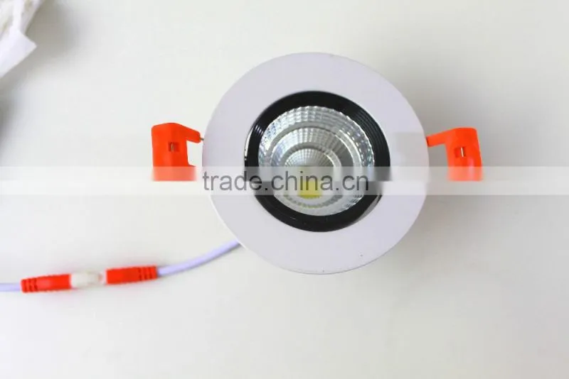 high power recessed 5w led ceiling down light