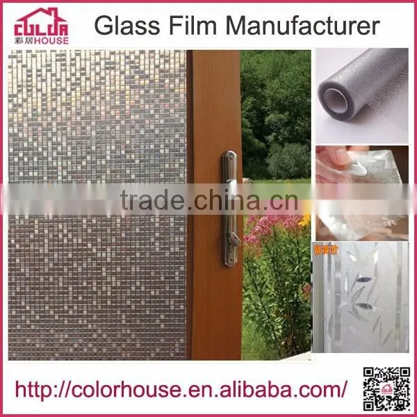 removable static cling window film cling film