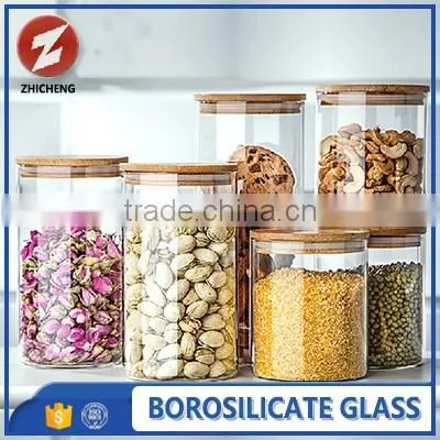 large and thick food glass tube
