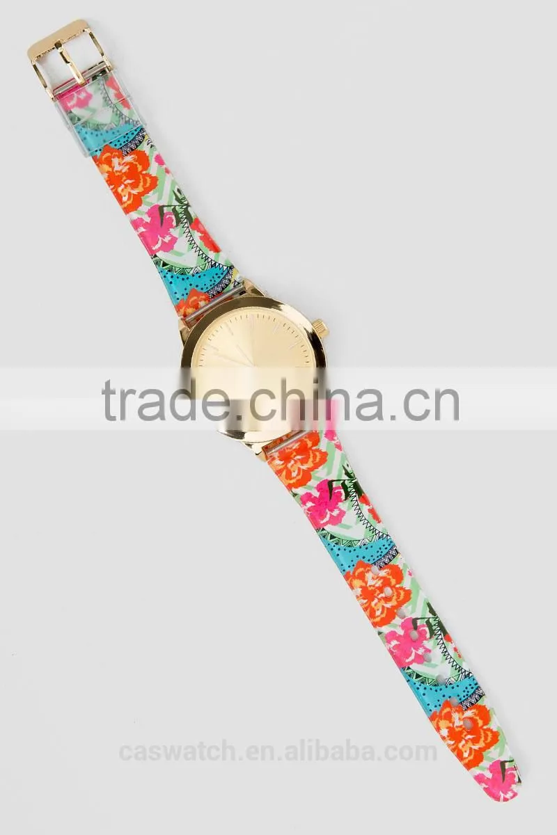 Brand your own logo plastic sandwich band watch