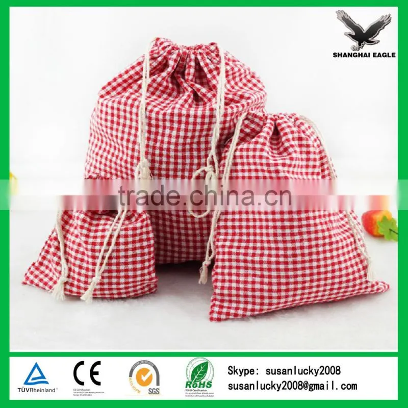 China Shanghai Custom Cotton Jewelry Packing Pouch