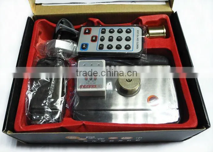 Double cylinder Mute integration brainwave lock support remote contro and smart card PY-EL16