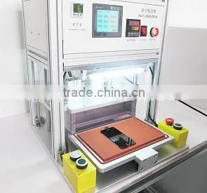 2016 Mobile phone lcd screen bubble remover machine