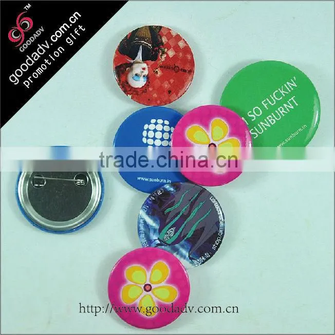 New arrival delicate tin badge factory button maker / button badge machine
