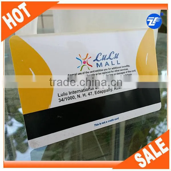 Customized design transparent visiting card