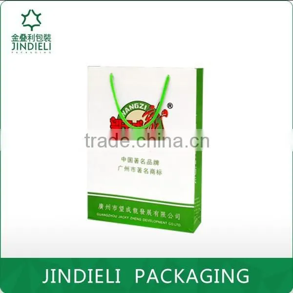 advertising paper bag packaging in fashion style