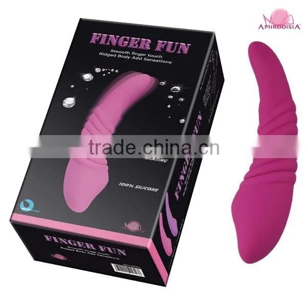 online shopping rechargeable fantasy vibrating finger penis massager for female