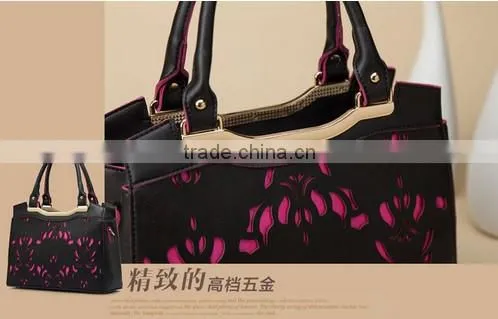 hollow out handbags retro flower carving bags fashion women handbags