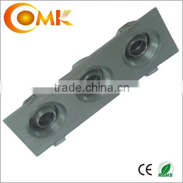 3*3W Aluminum square led down lighting