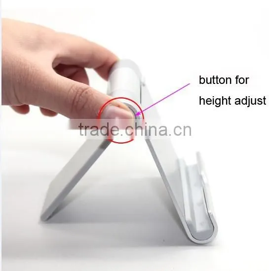 Amazon Hot Alloy Foldable Universal Desktop Stand Holder for iPad mini 3 4 5 iPhone6s 4-12" Tablet PC Smart phone Table Holder