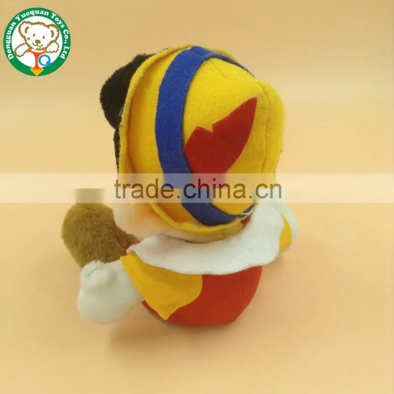 Dongguan yuequan Plush toy A long nose in a hat Baby stuffed toys