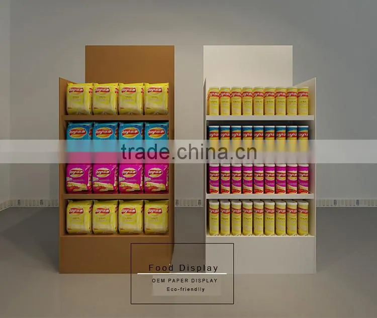 Paper Display Stand large e paper display With Logo Cardboard Display Rack
