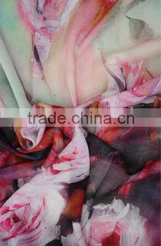 thin wool scarf 2014 newest design 100% thin wool scarf
