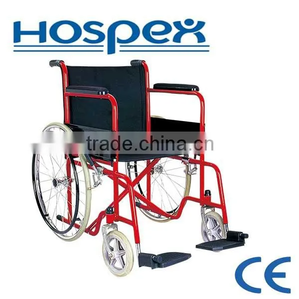 The cheapest simple steel wheelchair
