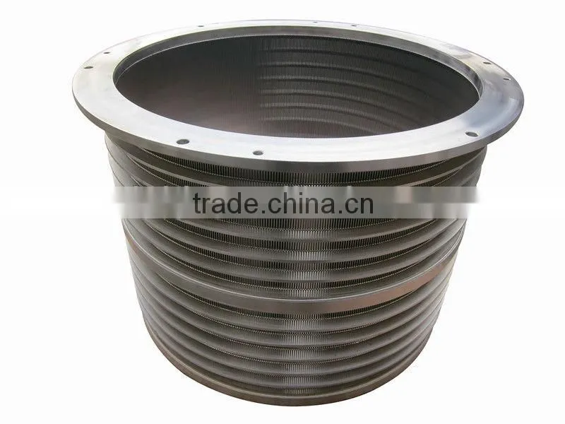 Stainless steel cylinder for paper making pressure screen