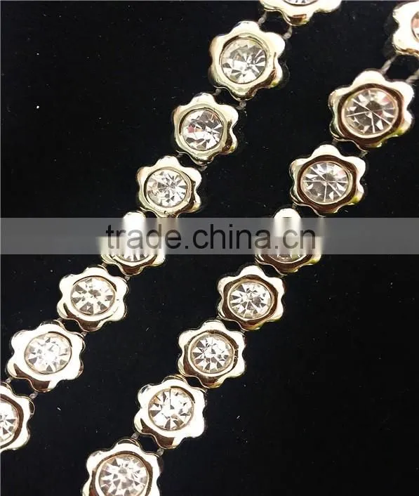 Hot fix crystal base A rhinestone mesh