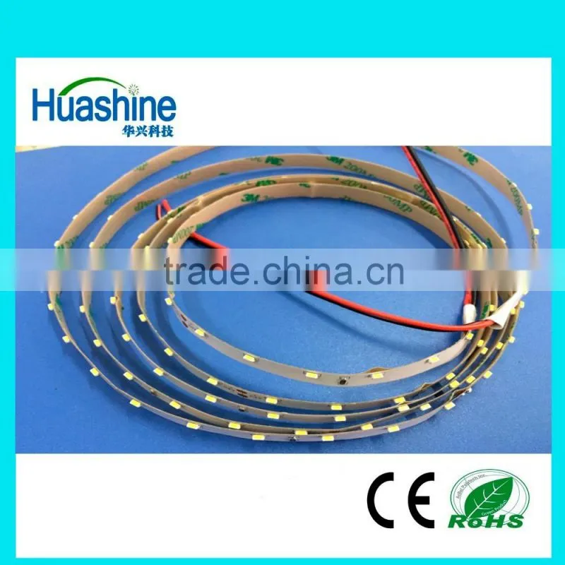 side emitting lighting 60 led/m 14lm per led chip 24v 3014 waterproof led strip ultra thin led strip led strip