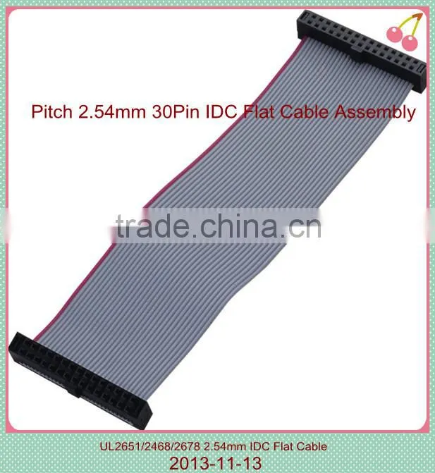 14 pin flat ribbon cable, 26awg flat ribbon cable, flat ribbon cable electrical flat cable for computer