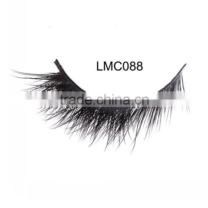 best quality siberian mink fur strip eyelash real mink false eyelash with custom packaging