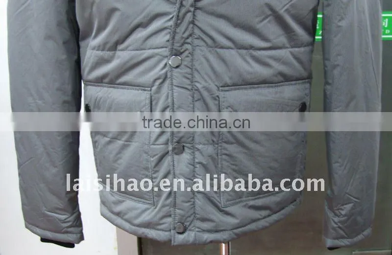 Popular mens korean style winter coat jacket