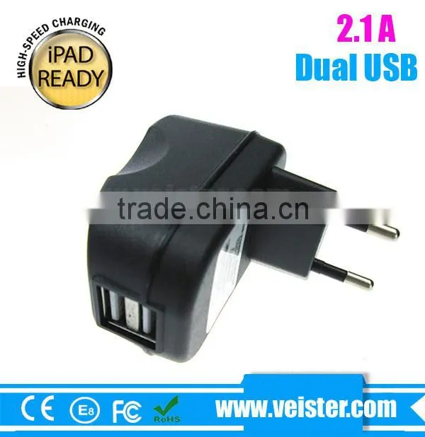 12v 2a usb wall charger 3g universal travel charger
