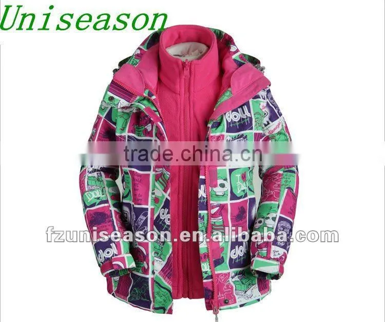 Colorful Design Sports Jacket for 2013 Winter