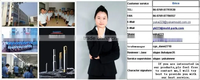high quality screw header punches