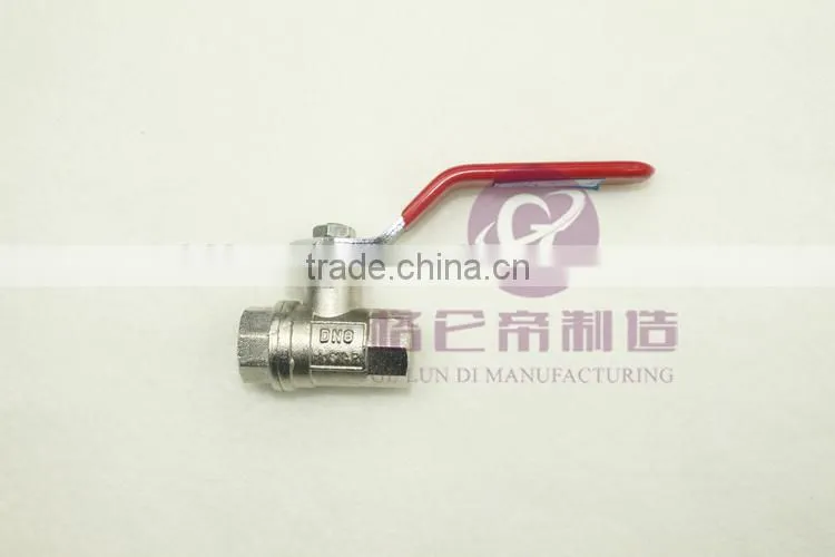 GLD New Unique 1/4" PEX Brass Ball Valve Full Port Crimp Shut-off Valves for PEX Tubing For Sale