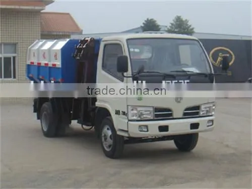 DFAC 4X2 Self-load and Self-unload Garbage Truck
