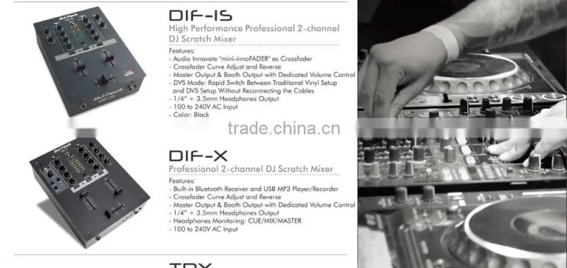 DJ mixer professional mixer, USB mixer console