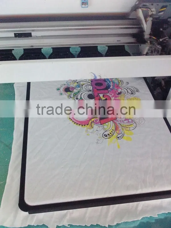 hot sale digital t-shirt printer with the small format garmant printer