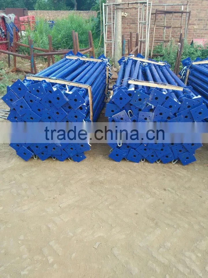 Adjustable steel props for construction