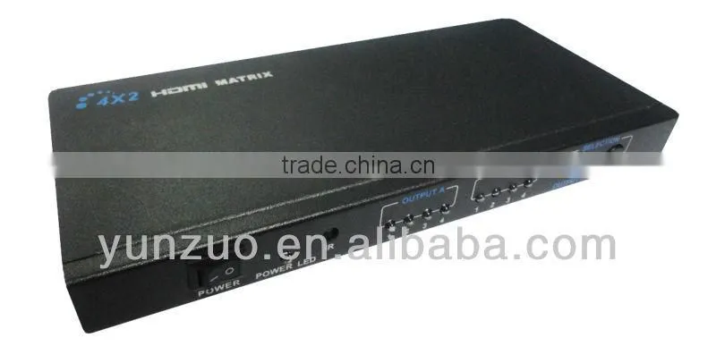 Hot sales! 3d hdmi cable matrix 4x2