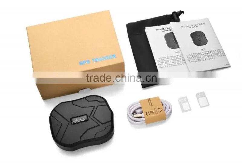 Magnetic Locator GPS Tracker gps tracking device with free platform waterproof wireless gps tracking device