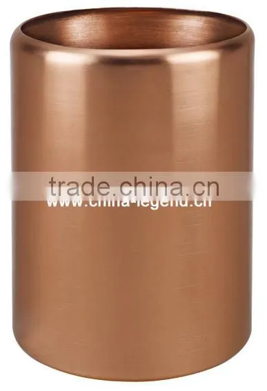 concave stainless steel dustbin waste bin in China