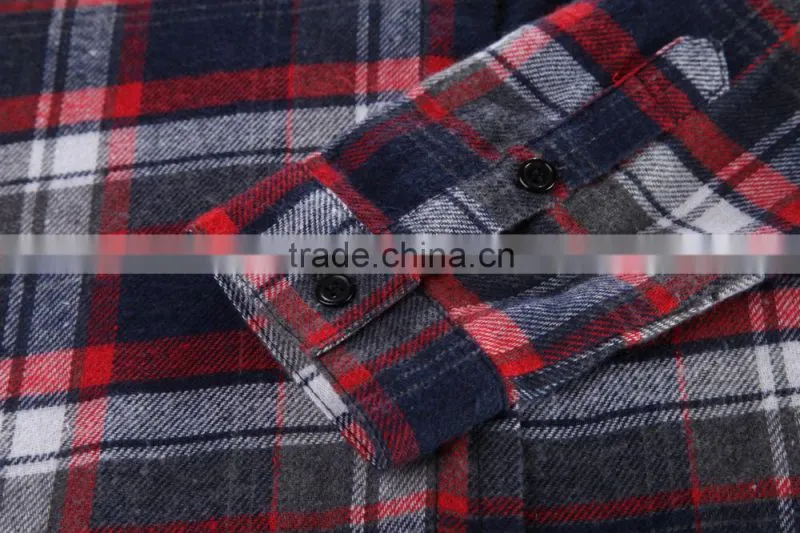 2014 ShangYi classic plaid shirt style ladies t shirt, women fashion plaid shirt