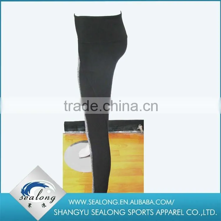 Wholesale Instock items Ladies fashion Women's color matching leggings