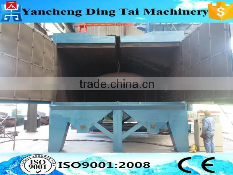 Dish head cleaning machine/dish head shot blasting machine
