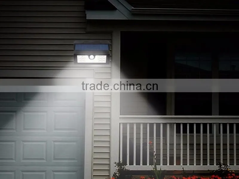 Outdoor LED Wireless Security Lamp Solar Motion Light