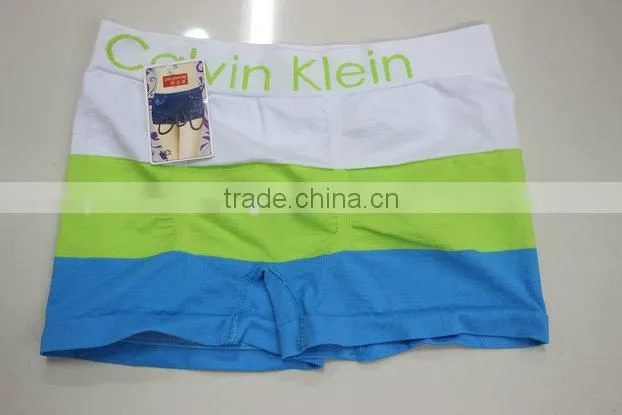 famous fancy design boxer short in seamless man