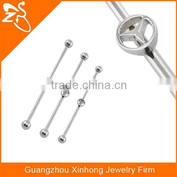 fake industrial piercing jewelry industrial arrow earrings