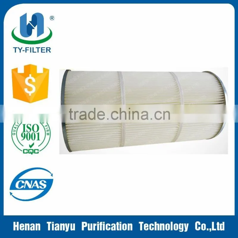 Factory produce pleated air filter made in China